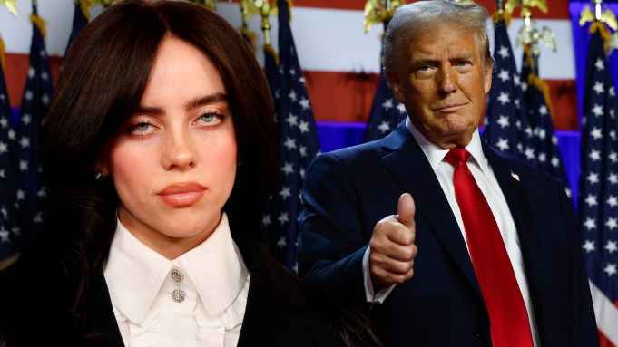 Billie-Eilish-and-Donald-Trump