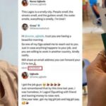 Nigerian-nurse-who-was-criticized-for-saying-Lagos-smells-secures-an-international-job-and-leaves-Nigeria-696x348-1