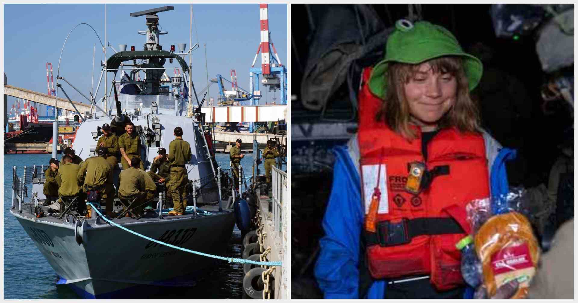 Israeli troops seize custody of the Gaza relief boat